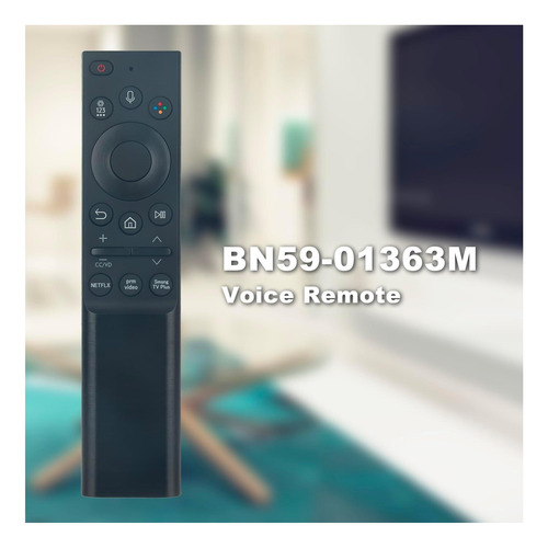 Control Remoto De Voz De Reemplazo De Bnm Compatible Con Uhd