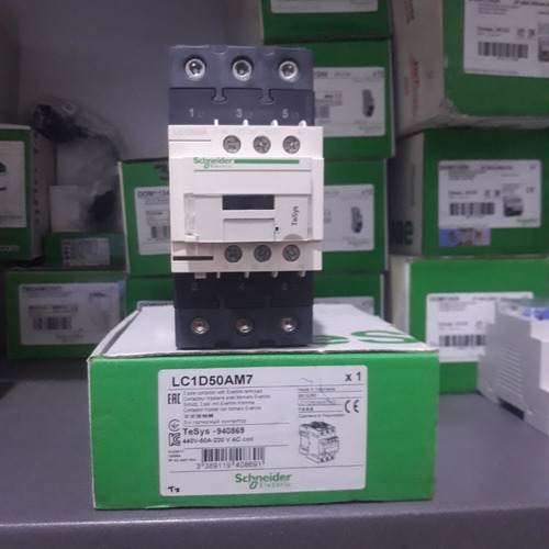 Contactor 50 Amp Bobina 220v Lc1d50m7 Schneider