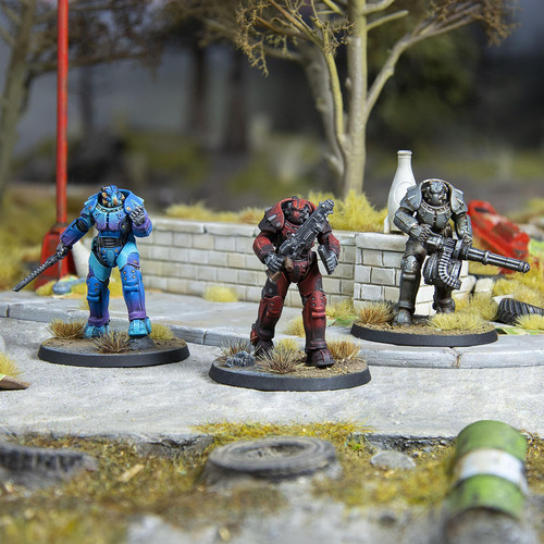 Miniaturas Modiphius Fallout Wasteland Warfare X-01 Power Ar