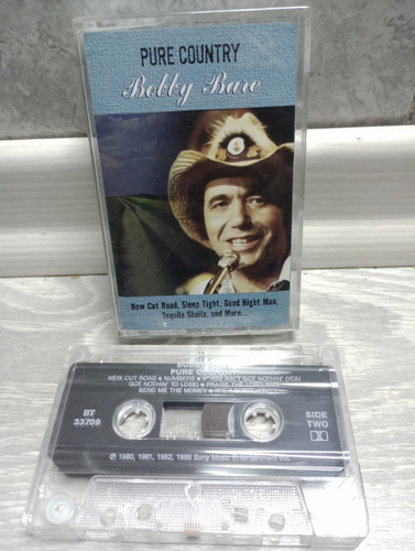 Bobby Bate Pure Country Cassette Made In Usa Excelente 