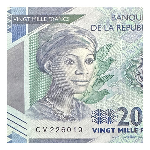 Guinea Republica - 20.000 Francos - Año 2018 - P # N D