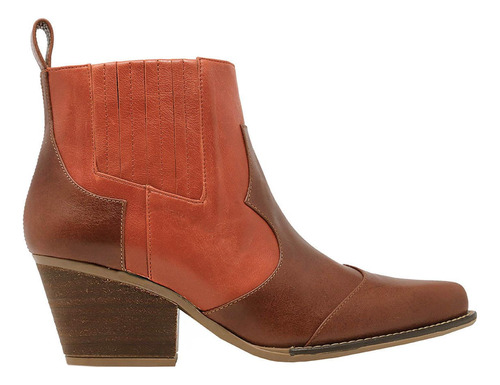 Zapato Bota Botin Mujer Regina Romero Maddie 60 Terracota