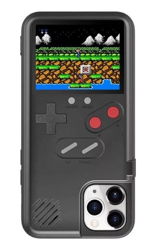 Funda Game Boy Con Pantalla De Colores Para iPhone 11 12 13