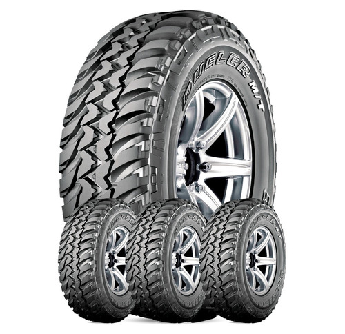 Combo 4u 265/65 R17 120q Dueler M/t 674 Bridgestone Envío $0