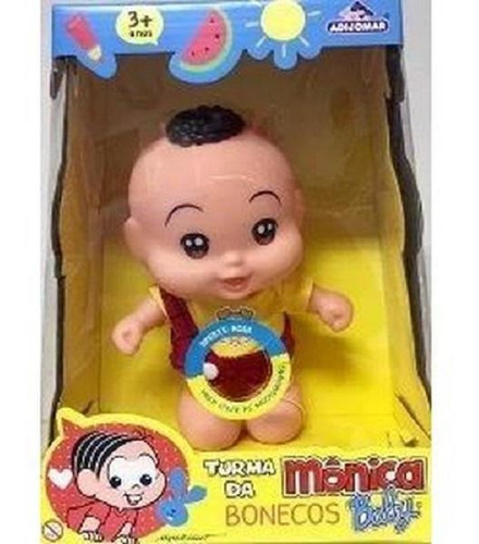 Boneco Baby Cascão - Turma Da Monica Fala Frases Adijomar