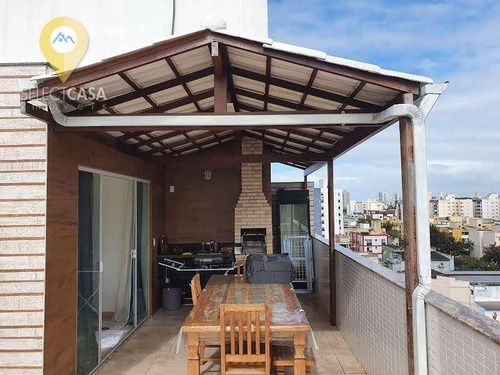 Imagem 4 de 5 de Cobertura Duplex Em Jardim Camburi 4 Quartos Sendo 2 Suítes - Co0022