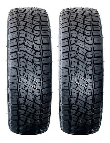 Kit Com 2 Pneu 205/60r16 Atr Remold Com Borracha Vipal