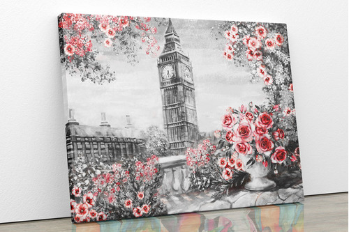 Cuadro En Lienzo Tayrona Store Pintura London 001 50x40cm