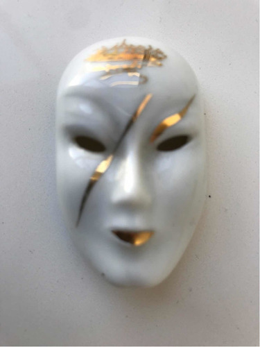 Mascara Veneciana Cerámica Oriental  Importada-6x4cm
