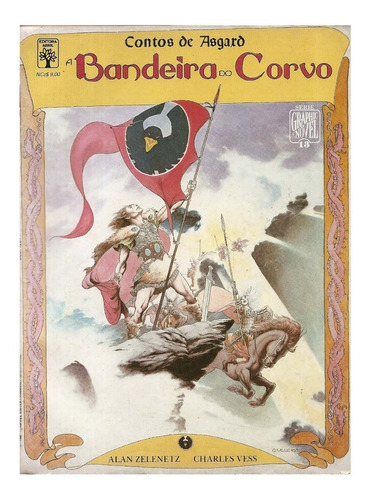 Hq Graphic Novel Nº 13 A Bandeira Do Corvo Contos De Asgard 