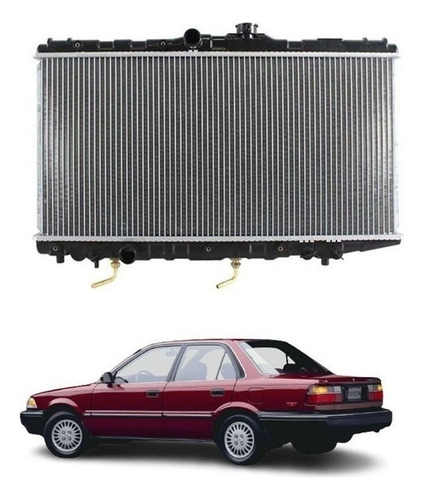 Radiador Para Toyota Corolla 1.3 2e 1988 1992 Automatico