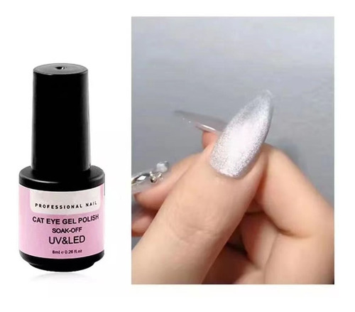 Gel Polish Para Uñas Efecto Ojo De Gato 8 Ml Mas Iman