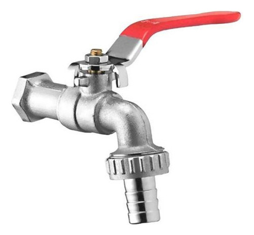 Torneiras Esfera Jardim Com Bico Uso Geral 1/2 X 3/4 Metal