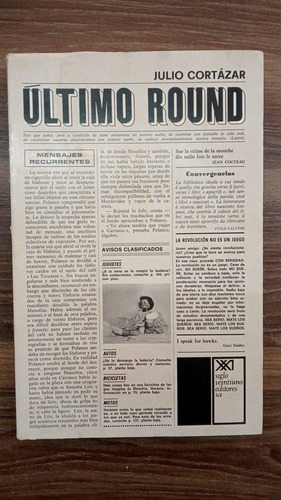 Último Round - Julio Cortázar