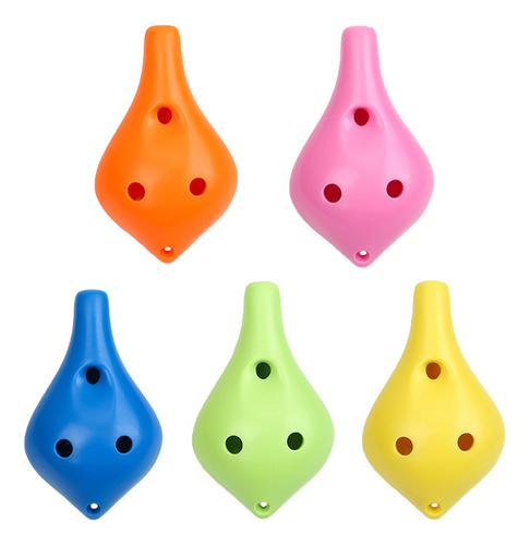 Colgante De Ocarina Con Instrumentos Musicales Para Niños, 5