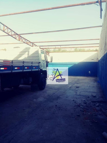 Imagem 3 de 12 de Galpão Para Alugar, 1000 M² Por R$ 9.900,00/mês - Vila Assis Brasil - Mauá/sp - Ga0128