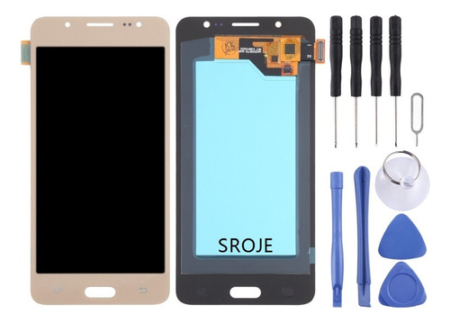 Pm Pm Sjp- Pantalla Lcd Oled Dorada Para Samsung Galaxy J5