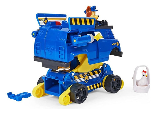 Vehículo Paw Patrol Chase Levanta Y Rescata