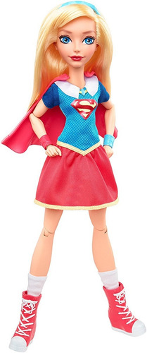 Supergirl Dc Super Hero Girls Mide 30 Cm Articulada Mattel