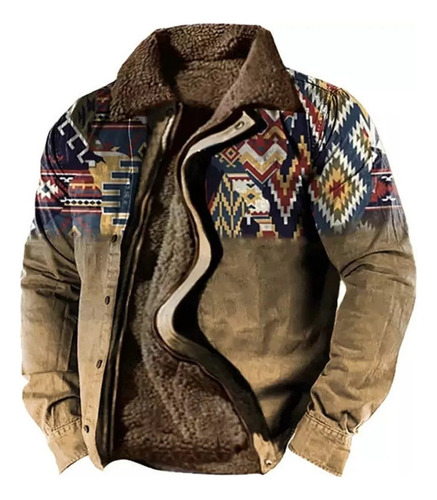 Sudadera Con Capucha Vaquero Azteca Occidental Para Hombre