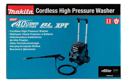 Hidrolavadora Inalambrica 115 Bares 40V XGT HW001gz Makita
