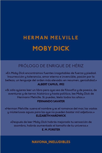 Moby Dick, de Melville, Herman. Editorial Navona en español