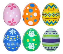 Comprar 6 Huevos De Pascua Inflables Decorativos
