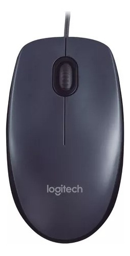Logitech M90, Mouse Usb De Tamaño Normal, Cómodo, Con Cable