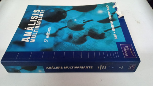 Analisis Multivariante - Hair / Anderson / Tatham / Black (Usado)