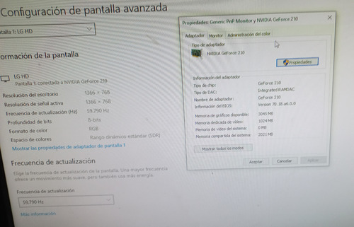 Placa De Video Msi Nvidia Geforce 210 1gb Ddr3 (Usado)