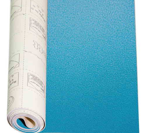 Piso Vinilico En Rollo Heterogeneo Blue 002 Colores Vividos