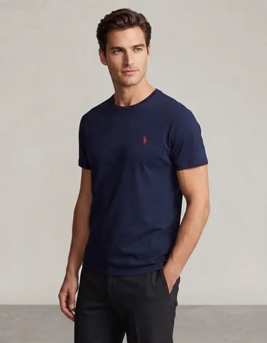 Camiseta Ralph Lauren Básica Masculina Azul Marinho Algodão