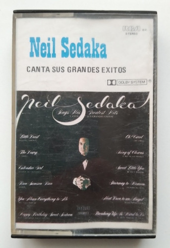 Cassete Neil Sedaka - Sus Grandes Exitos. J 
