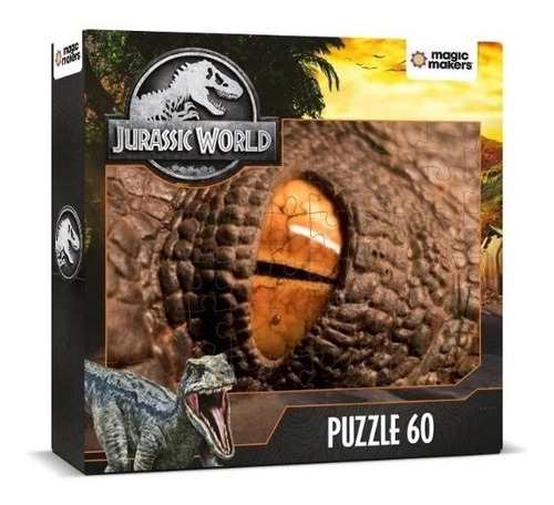 Rompecabezas Jurassic World Puzzle 60 Piezas Dinosaurios Ful