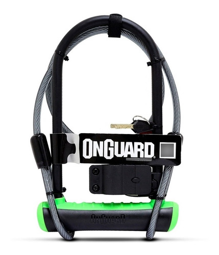 Candado  Bicicleta Seguridad Onguard U-lock Neon Series Dt