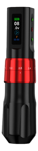 Kit Para Tatuar Con Maquina Pen Inalambrica Big Wasp V78