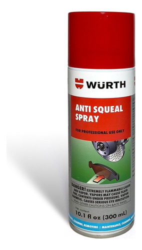 Spray Antichirridos/antiruidos Para Frenos 300ml / Wurth® 