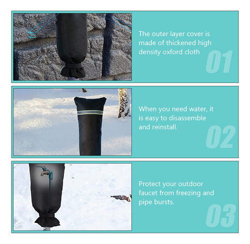 2 Fundas Protectoras Para Grifos, Protectores De Invierno, O