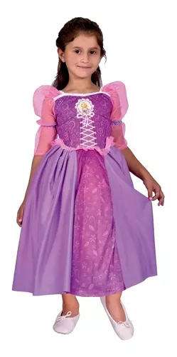 Rapunzel Disfraz Vestido Princesa Disney Original New Toys