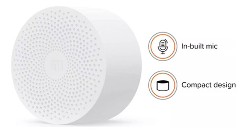 Parlante Xiaomi Mi Compact Bluetooth 2 Portátil Blanco