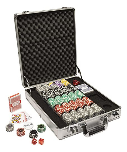 Set Fichas Poker Aluminio Premium (500