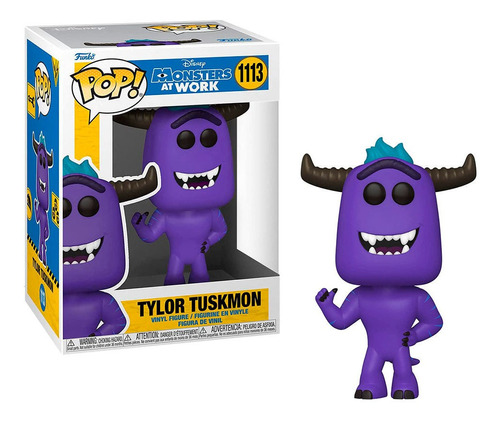 Funko Pop Tylor Tuskmon Monster Inc At Work Original