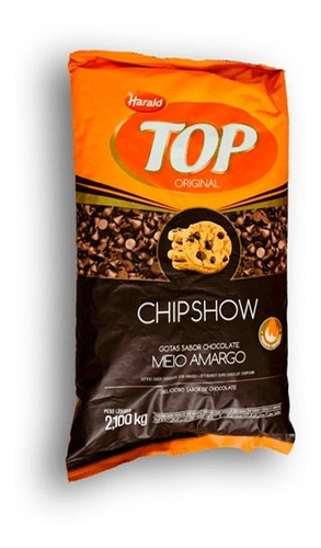  Chips Chocolate Semi Amargo 2.100kg. Horneables