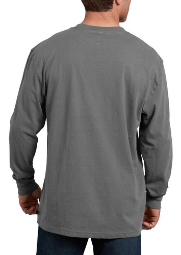 Imagen 2 de 2 de Playera Dickies Wl45a Cuello Redondo Manga Larga Estampado