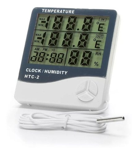 Medidor Temperatura Termohigrometro Digital Humedad Cultivo 