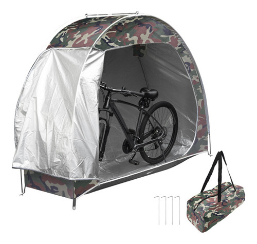 Carpa De Almacenamiento Impermeable De Tela Para Bicicletas