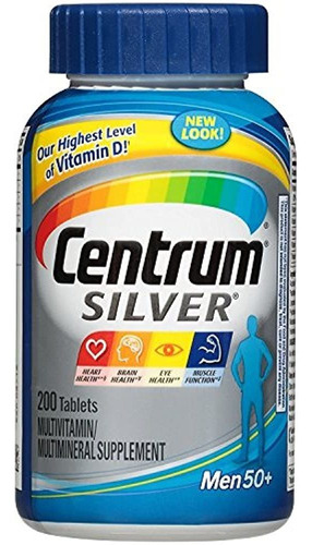 Centrum Men`s Ultra Silver Tab 200 Count (paquete De 2)