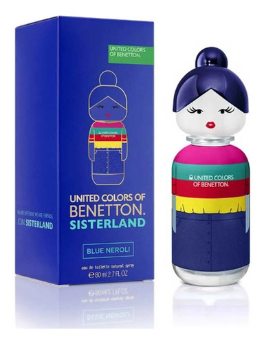 Benetton Sisterland Blue Neroli Edt 80 Ml