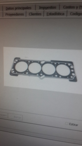 Empacadura De Tapa Compresion Aveo Optra 2 Hueco