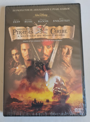 Dvd Piratas Do Caribe - A Maldição Do Pérola Negra (2003)